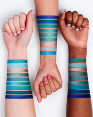 MAKI YIKA palette held in hand to show compact size and travel-friendly benefit