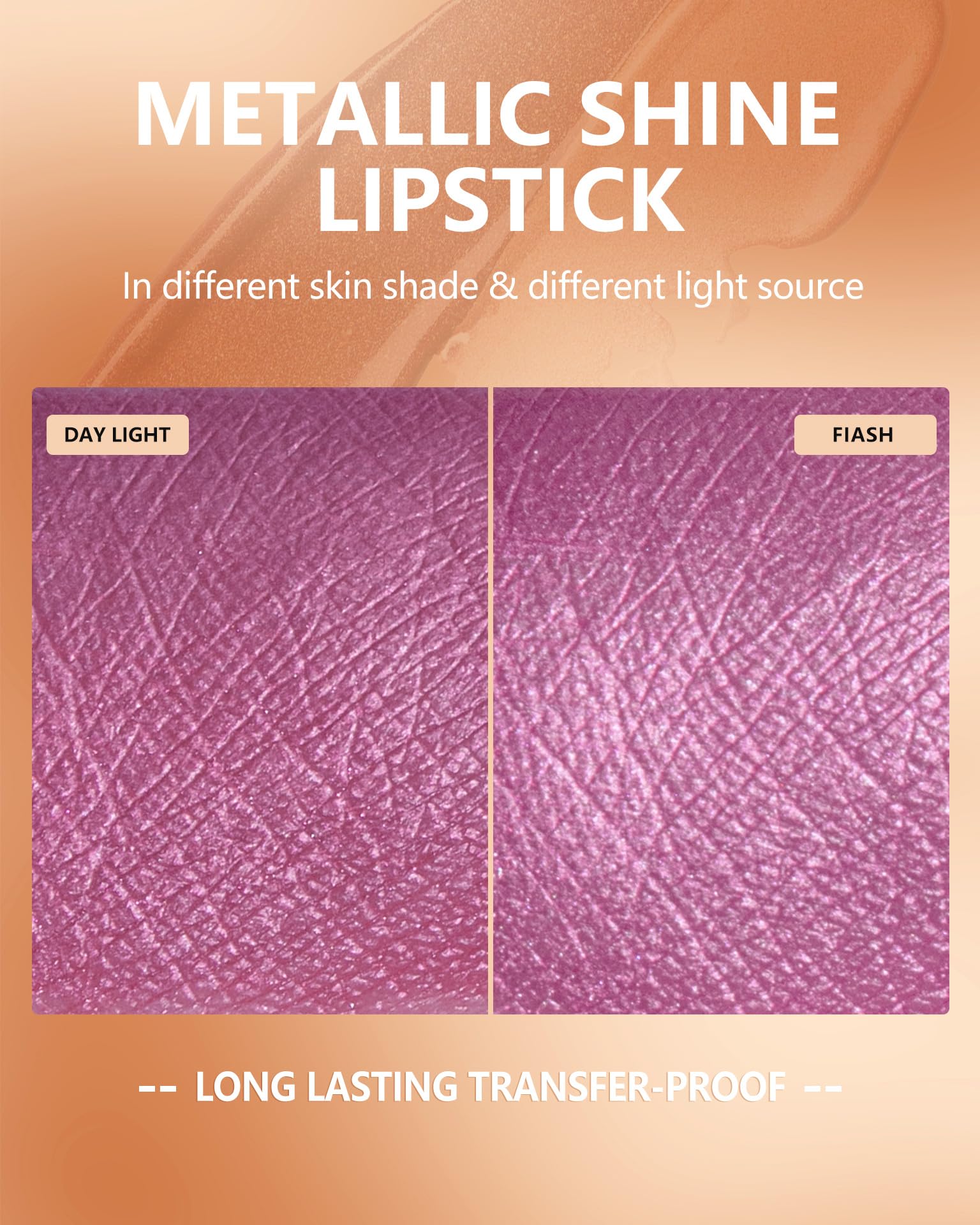 MAKI YIKA glitter lipstick in gift box emphasizing elegant presentable packaging