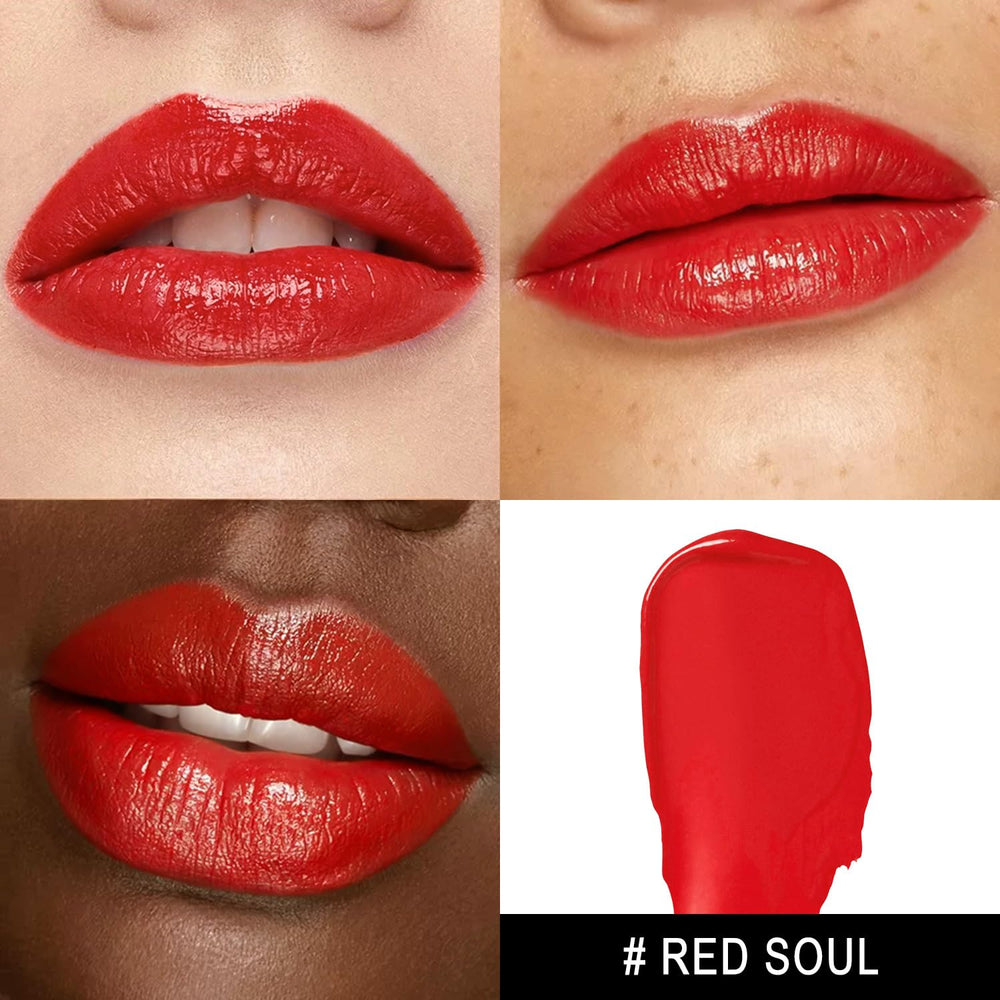 MAKI YIKA close-up of creamy Red Soul texture highlighting smooth hydrating formula