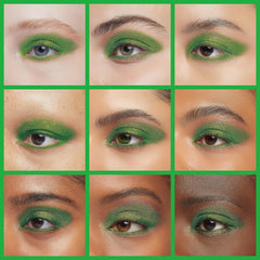 MAKI YIKA swatch on arm showing multichrome shift and visible color payoff benefit