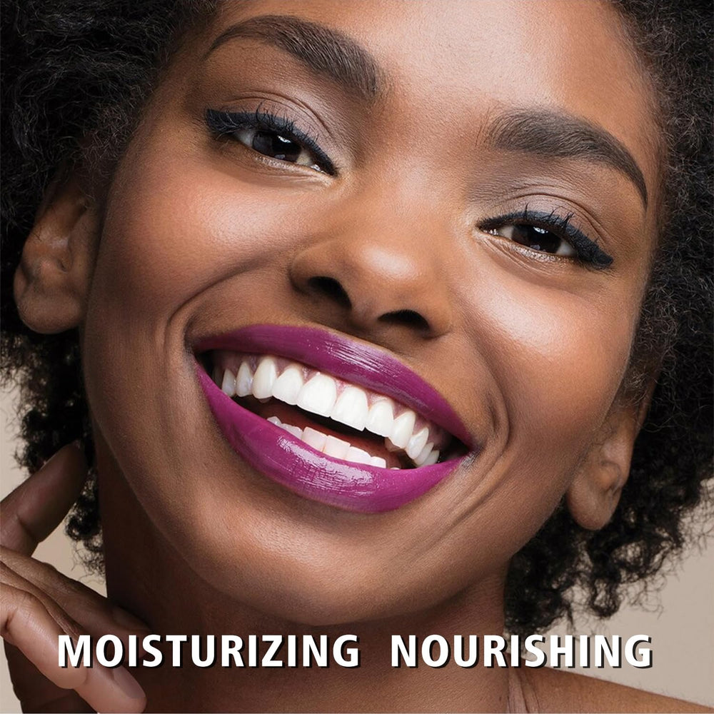 MAKI YIKA swatch on skin revealing Sweet Lilac tint and subtle sheen