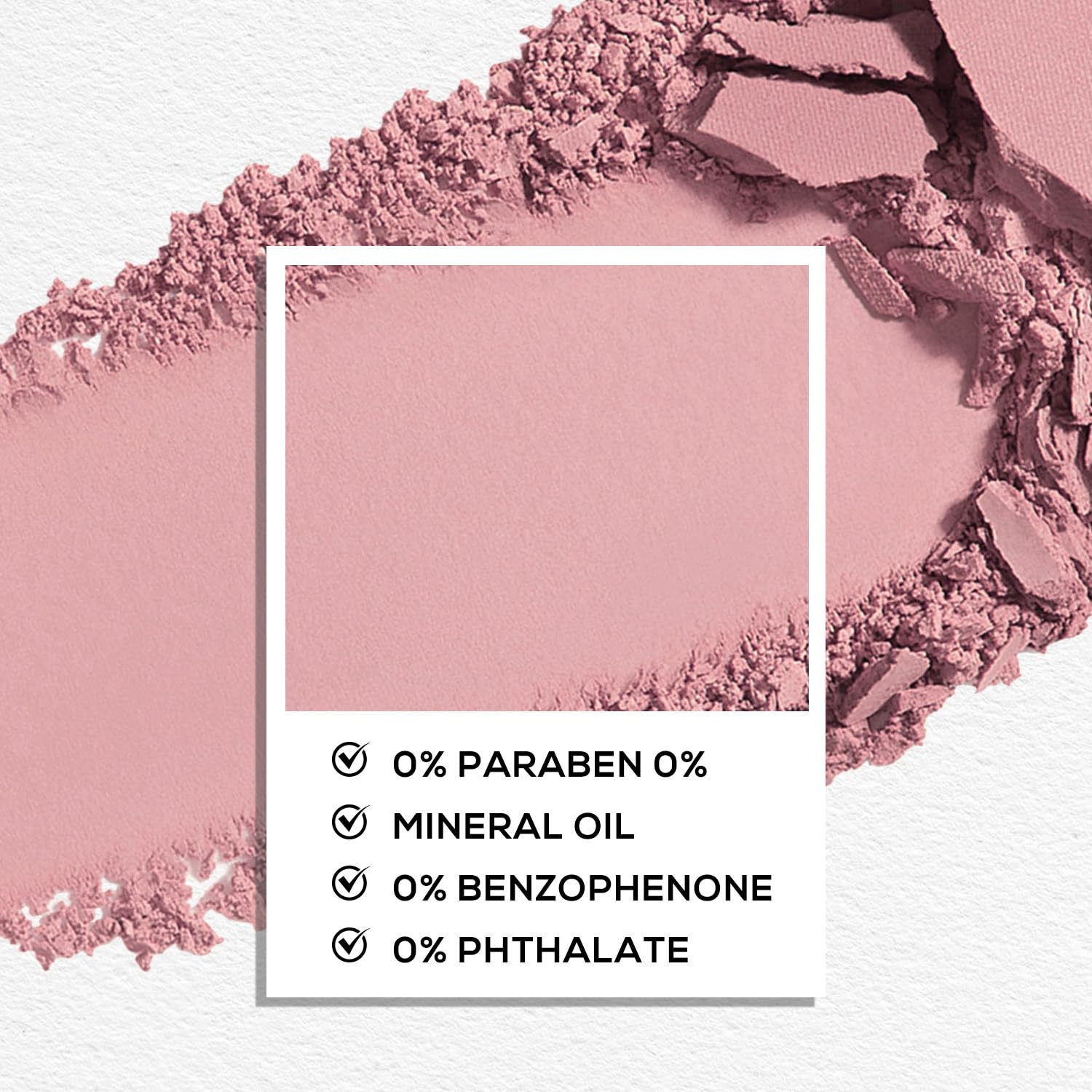 MAKI YIKA swatches on arm, comparison of matte and shimmer pigmentation