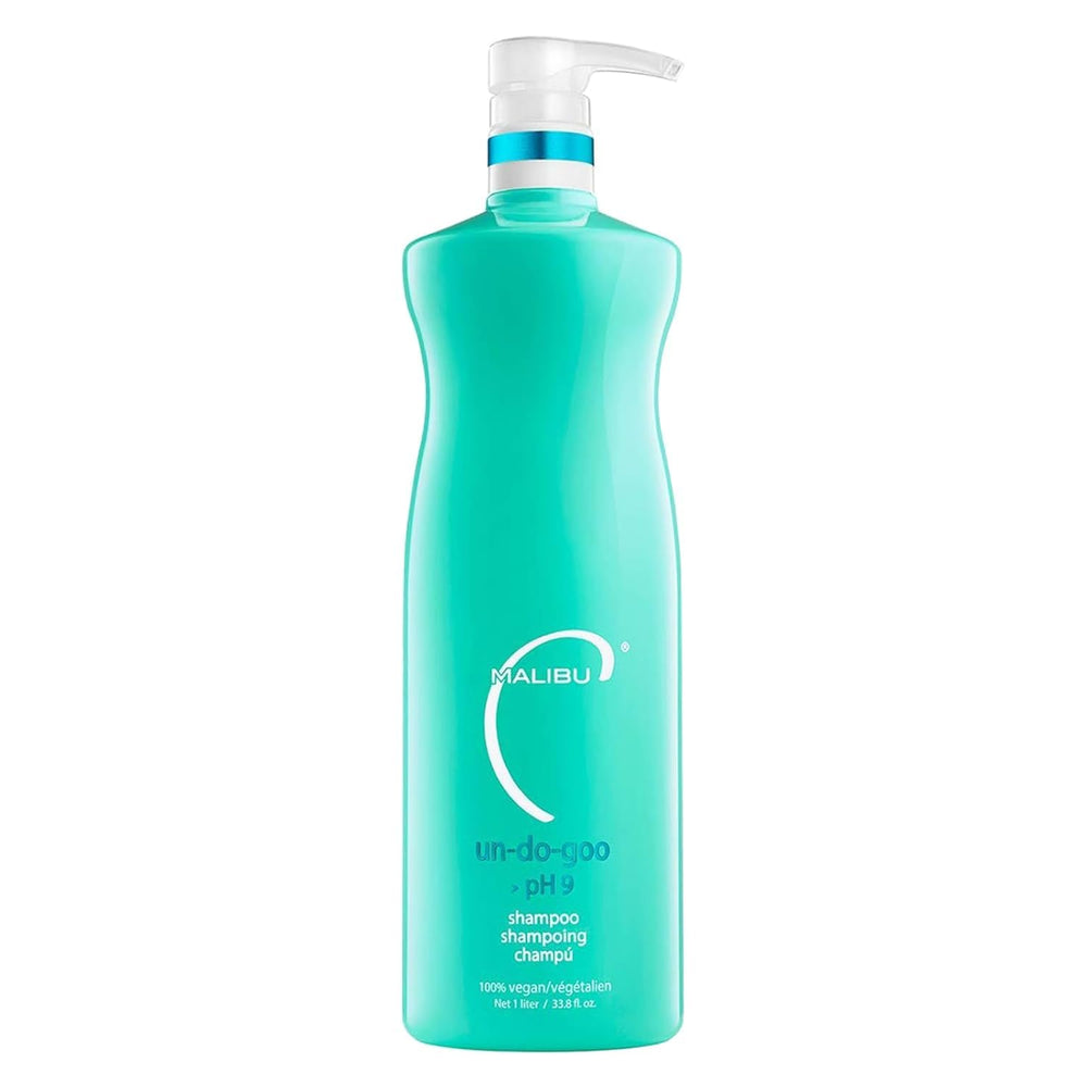 Malibu C front bottle showing label and product size for quick identification and trust