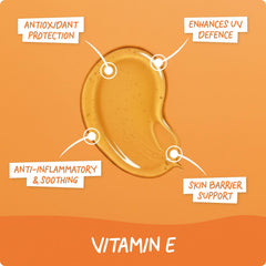 Malibu Sun bottle label close-up highlighting key ingredients and product claims benefit