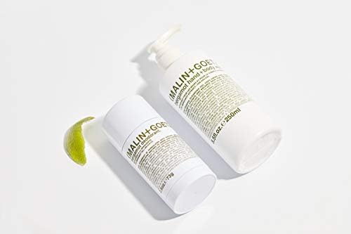 MALIN+GOETZ on kitchen sink conveying versatile hand and body use