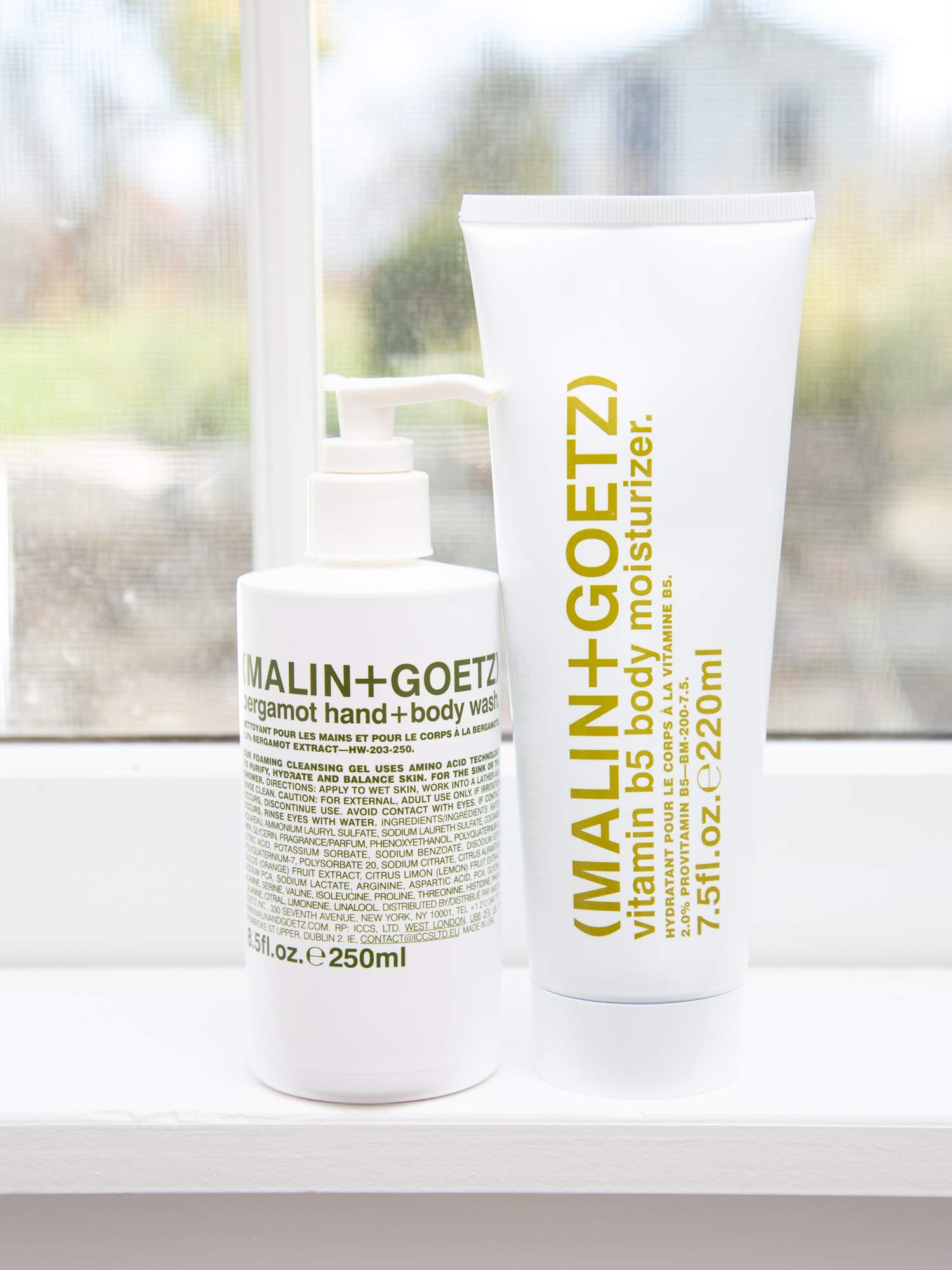 MALIN+GOETZ size comparison with 16 oz bottle showing value