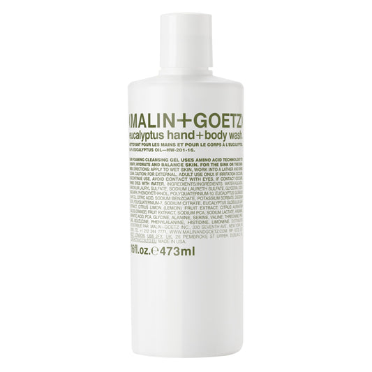MALIN+GOETZ front bottle view showing clean design and easy dispensing