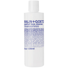 MALIN+GOETZ front bottle view showing clean design and product benefits