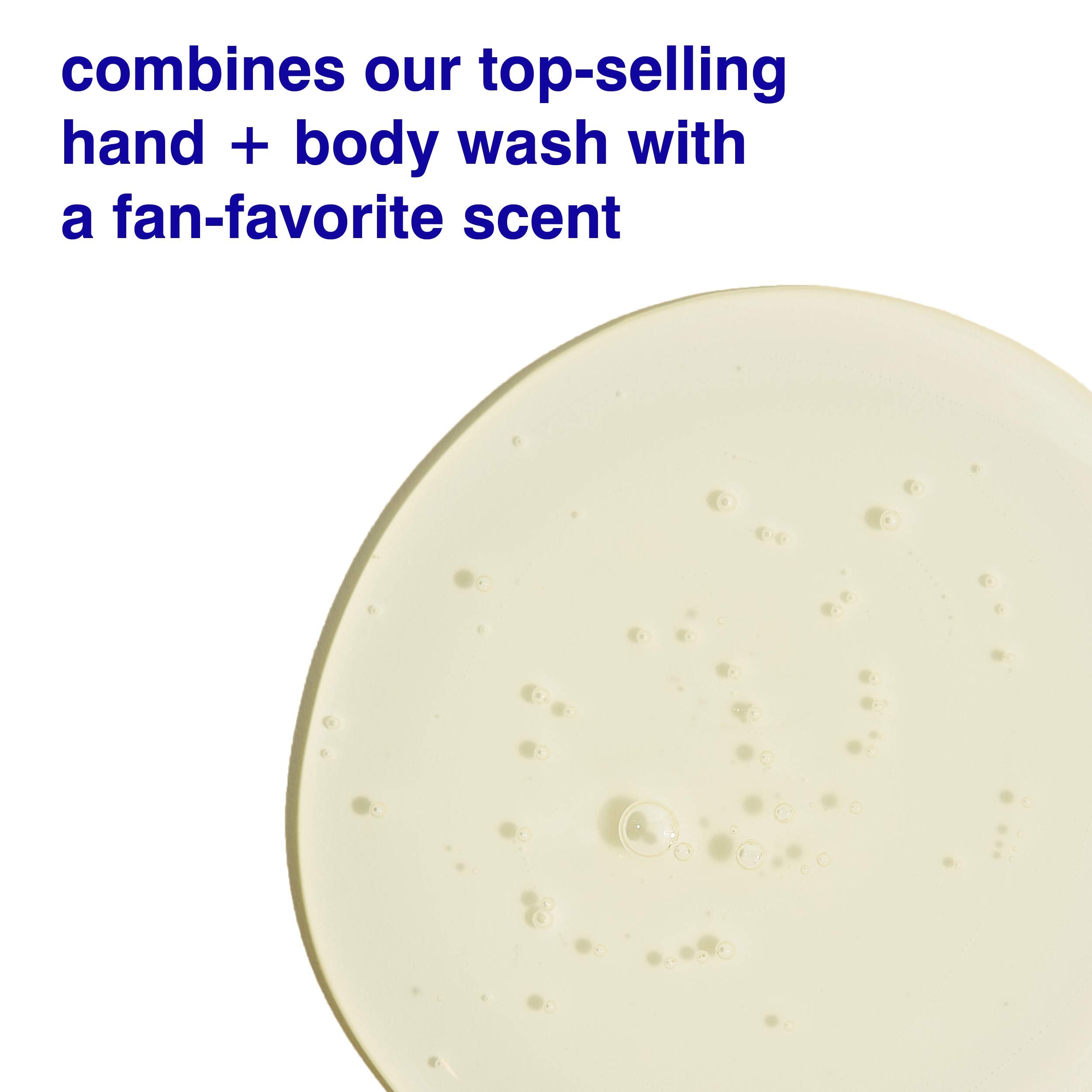 MALIN+GOETZ foamy lather on hand demonstrating gentle effective cleansing