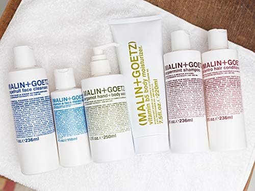 MALIN+GOETZ on bathroom counter in lifestyle scene suggesting daily use