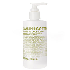 MALIN+GOETZ front pump bottle showing label and size for easy identification and use