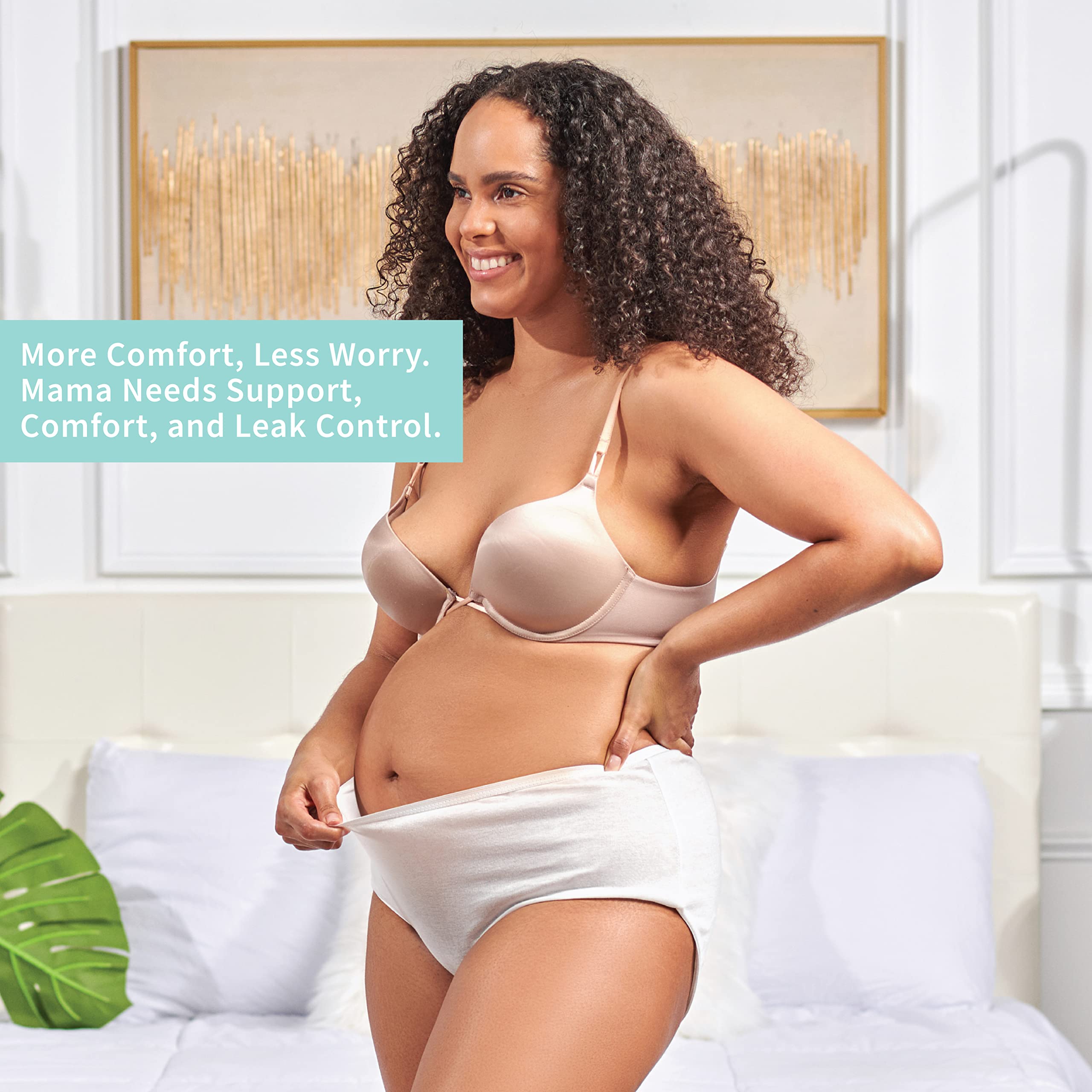 Mama & Wish disposable postpartum underwear providing hygienic, comfortable protection