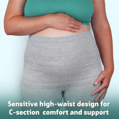 Mama & Wish peri bottle and high-waisted disposable underwear for gentle cleansing