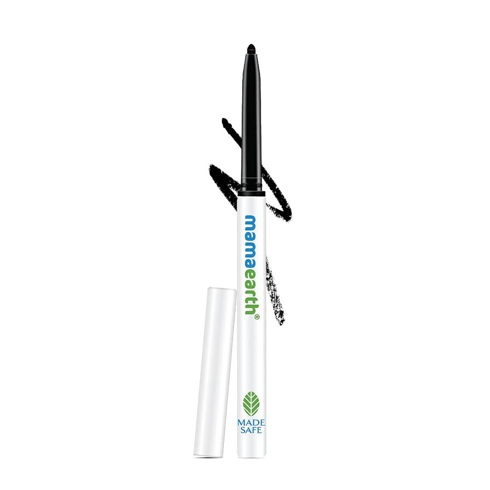 MAMAEARTH kajal front packaging showing compact pencil and brand