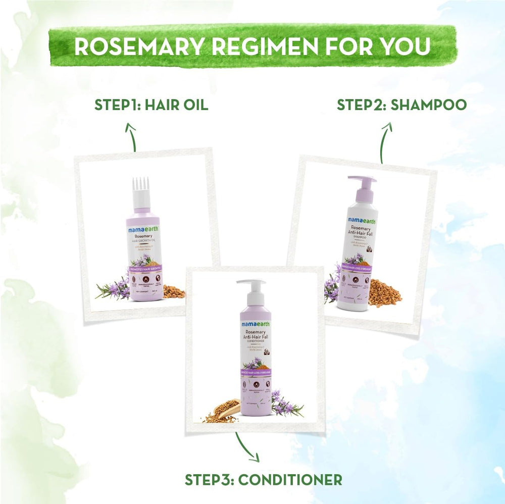 Mamaearth 150ml bottle in hand showing travel-friendly size