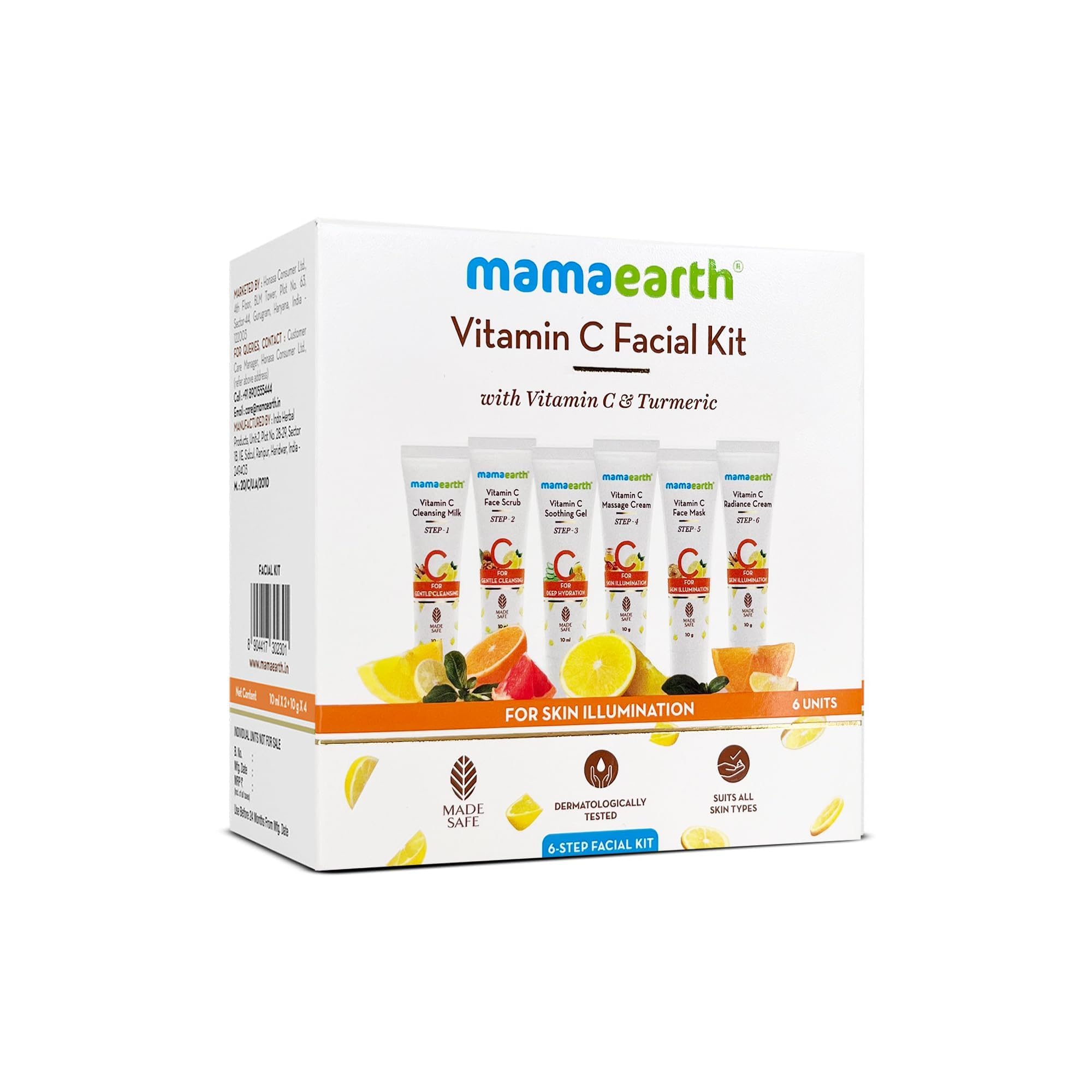 Mamaearth kit front packaging showing product name and benefits