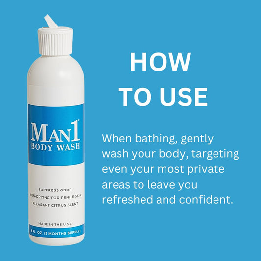 Man1 pump close-up highlighting easy dispensing and hygienic use