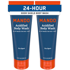Mando front packaging showing Pro Sport label and benefits