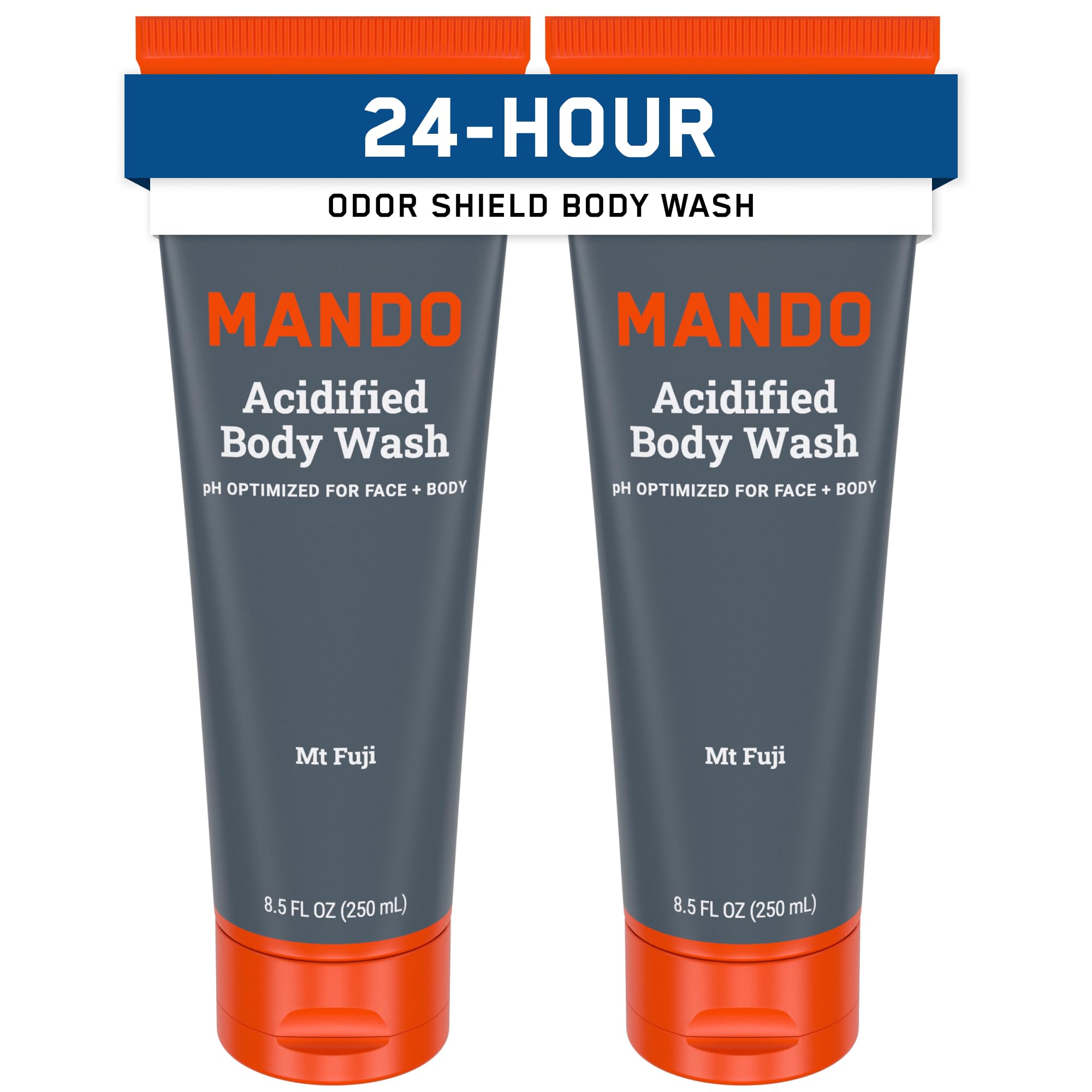 Mando front packaging showing Mt Fuji label and clear benefit