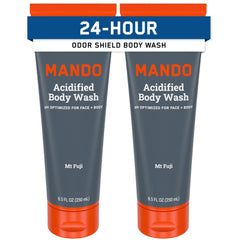 Mando front packaging showing Mt Fuji label and clear benefit