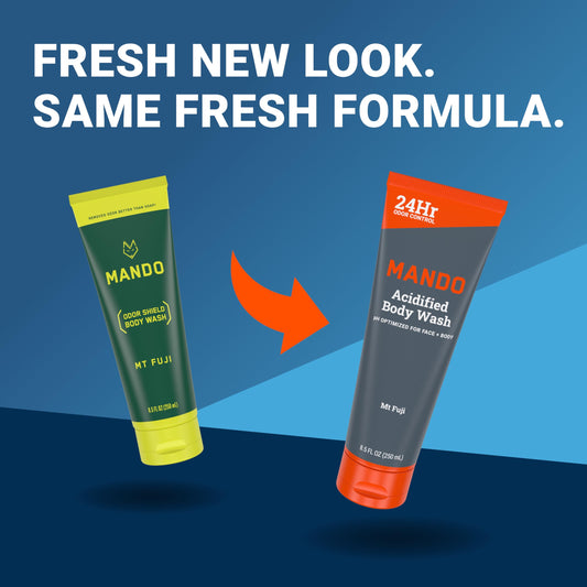 Mando texture foam close-up demonstrating gentle, effective lather