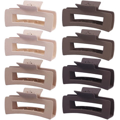 Mandydov front packaging showing eight hair claw clips, convenient set