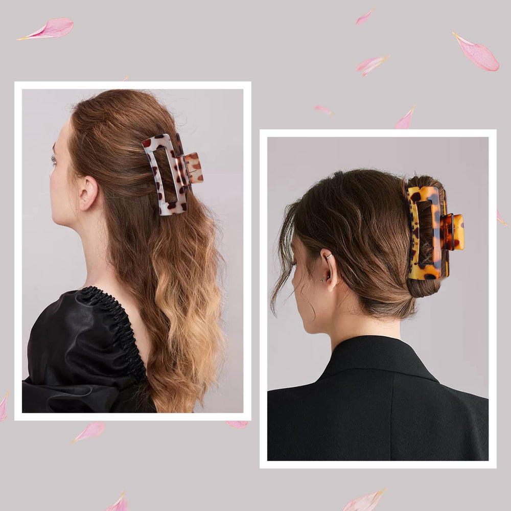 Mandydov clip holding a high ponytail during workout for stability