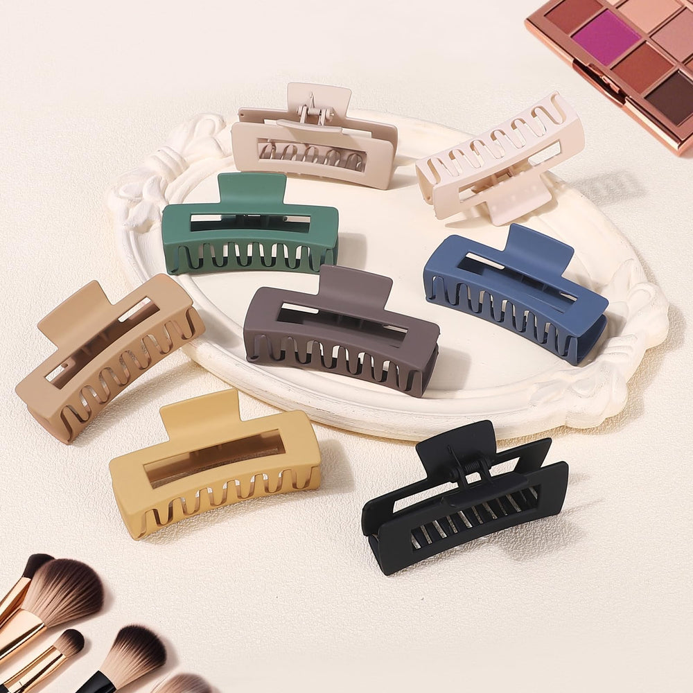 Mandydov multi-color clips arranged in a casual setting, versatile accessory for outfits