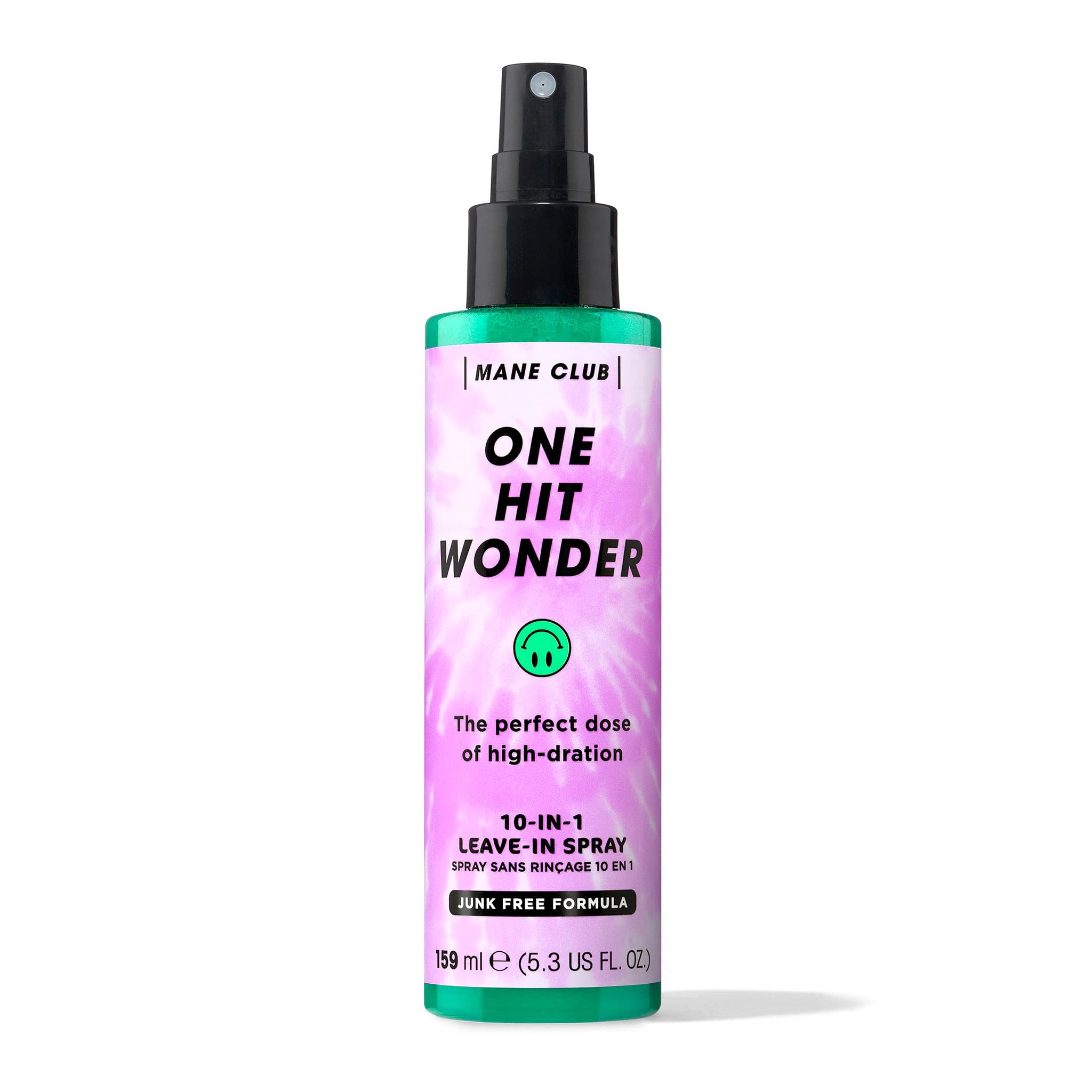 MANE CLUB front packaging showing bottle and label, clear benefits visible