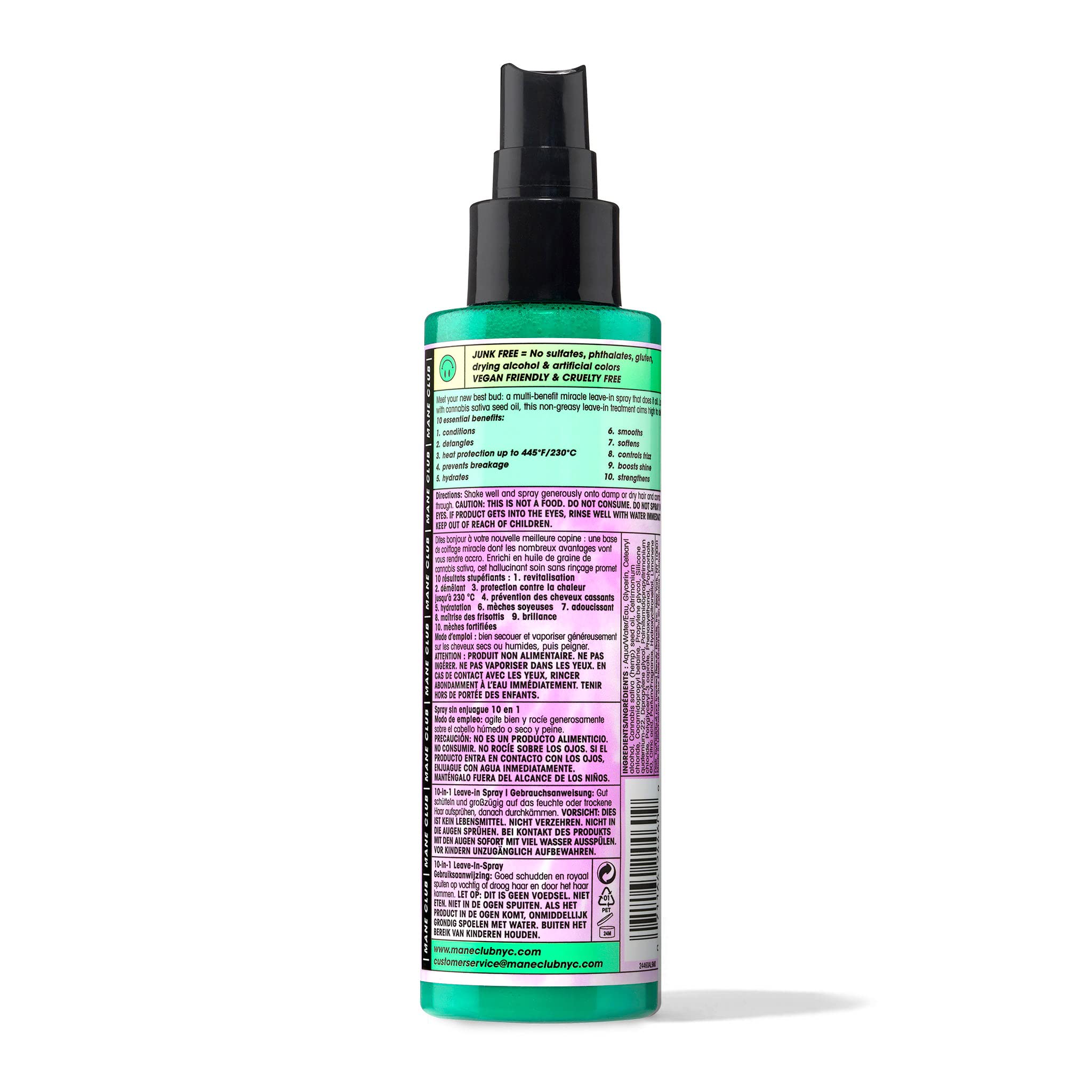 MANE CLUB on a bathroom vanity in lifestyle setting highlighting daily-use convenience