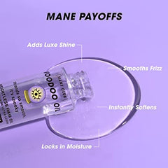 MANE CLUB with abyssinian oil visuals highlighting moisturizing ingredient benefits