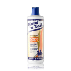 Mane 'n Tail front bottle view showing label and Mango Peach scent benefit