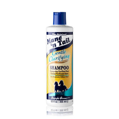 Mane 'n Tail bottle front packaging showing size and branding benefit: clear product identity