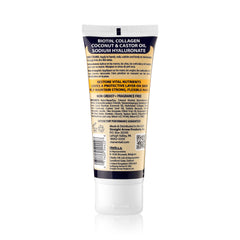 Mane 'n Tail cream applied to hands demonstrating quick absorption benefit