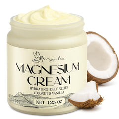 Manelix jar front view showing coconut vanilla scent and calm benefit