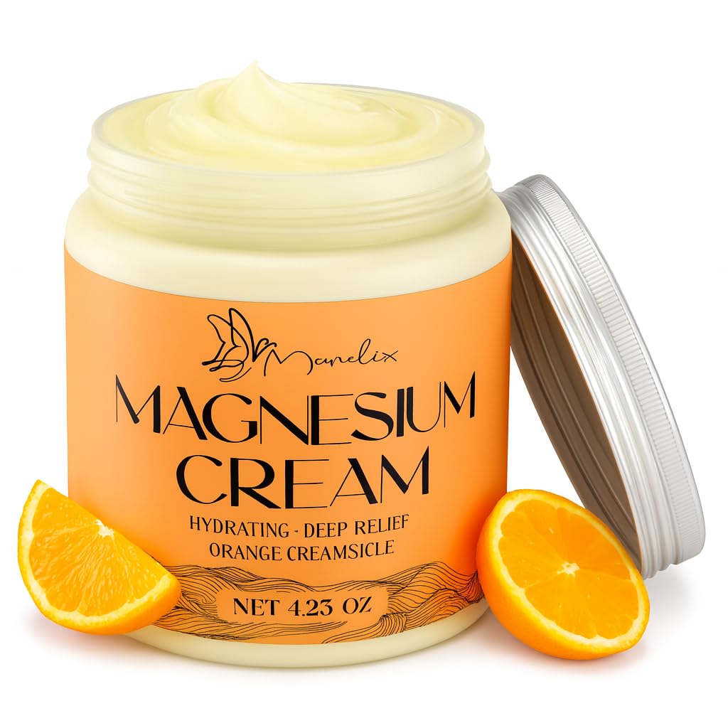 Manelix front tub view showing label and orange scent benefit