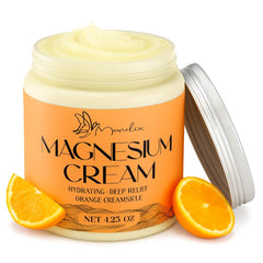 Manelix front tub view showing label and orange scent benefit