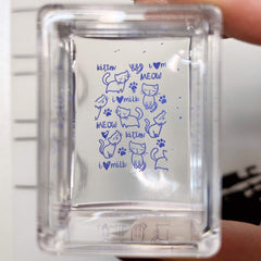 Maniology stamper face showing magnifying effect for sharper stamped details