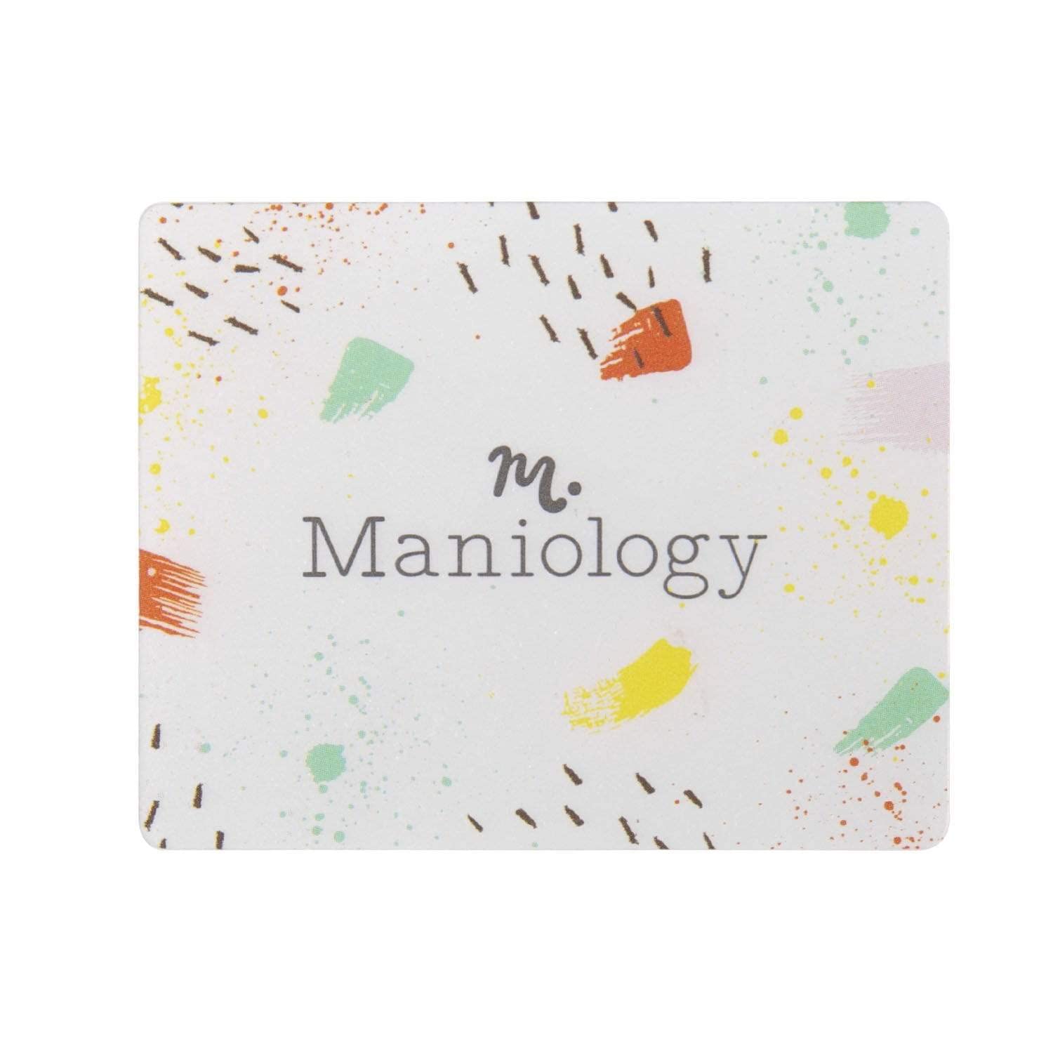 Maniology stamper with protective cap keeping head lint-free and ready to use