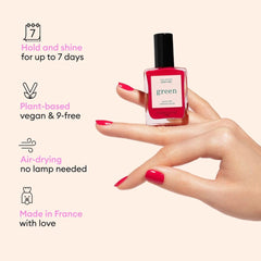 Manucurist Drying Drops pipette dispensing a drop to speed drying and nourish cuticles