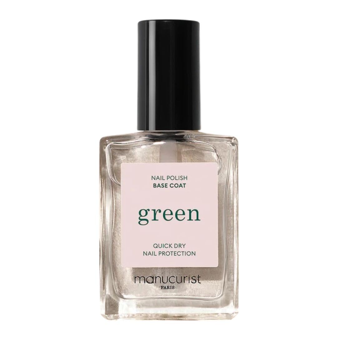 Manucurist front packaging showing green base coat protecting nails
