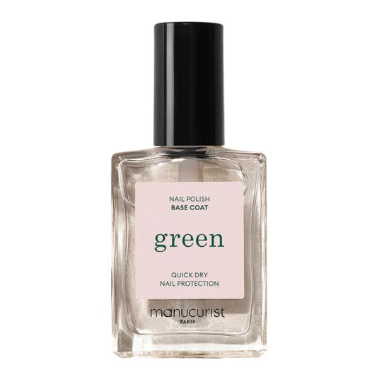 Manucurist front packaging showing green base coat protecting nails