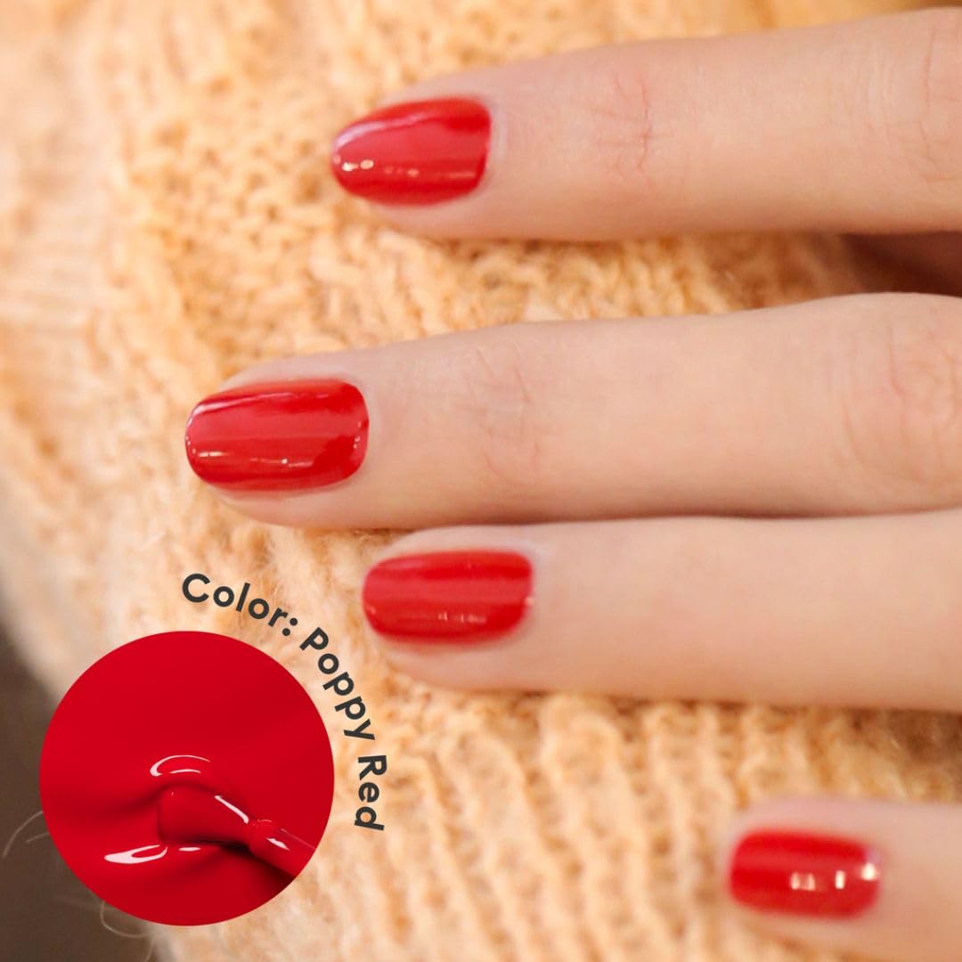 Manucurist kit in a lifestyle scene on hands illustrating salon-quality results at home