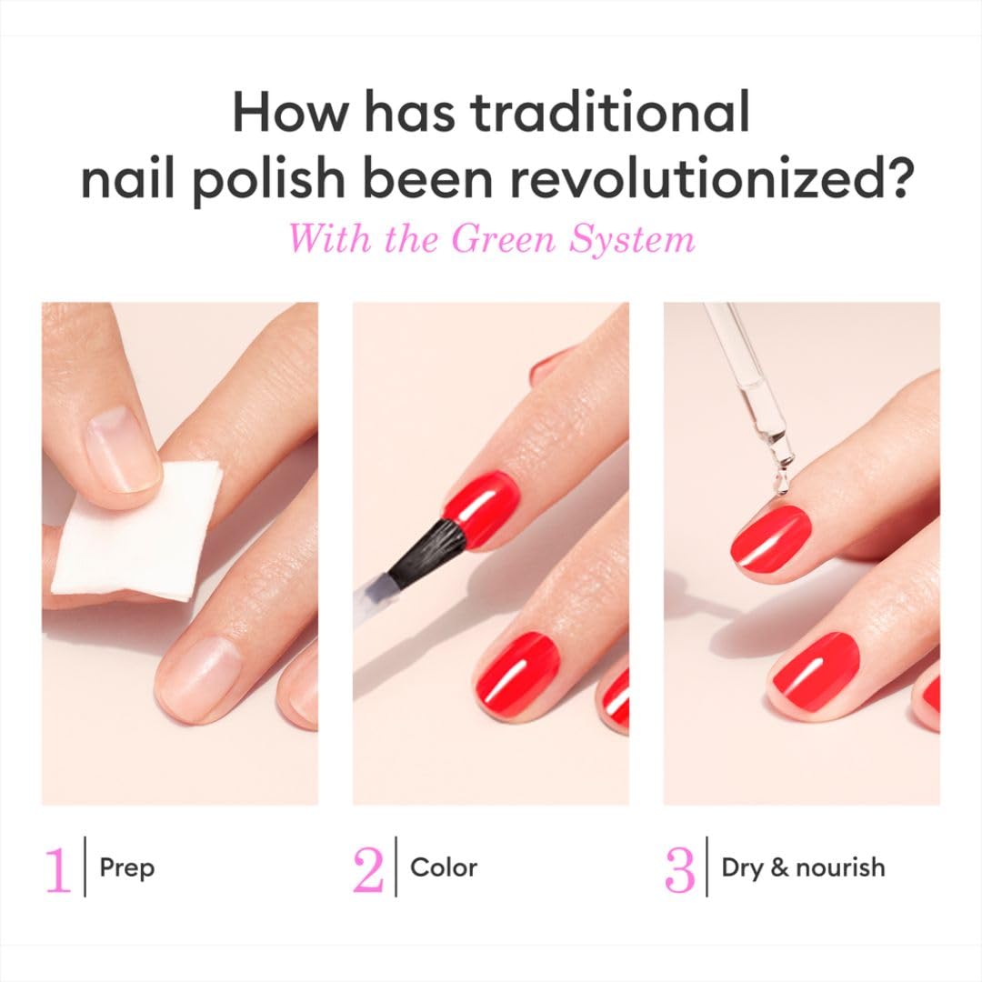 Manucurist Nail Prep on cotton pad demonstrating clean nails for better polish hold