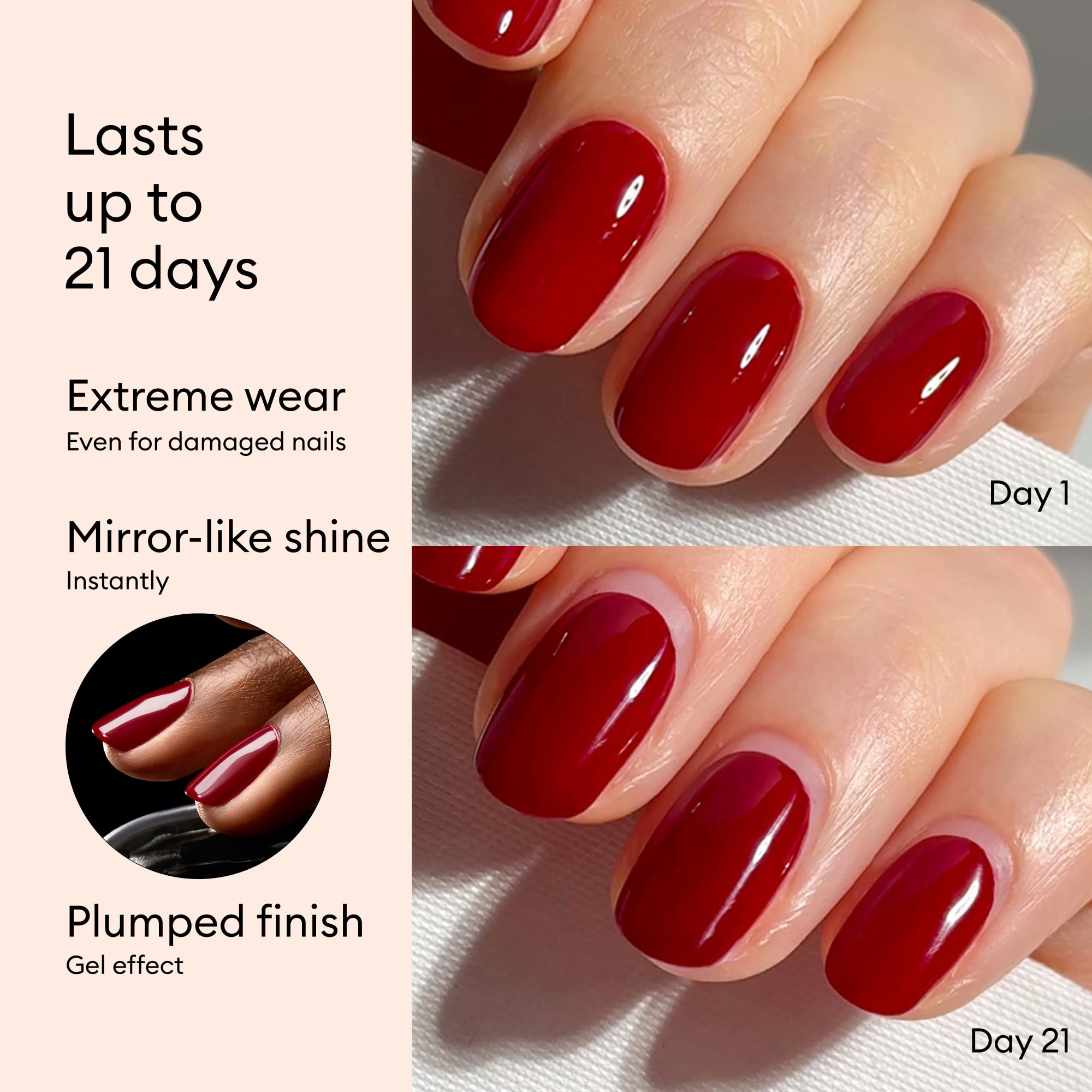 Manucurist remover and clips setup for fast peel-off removal