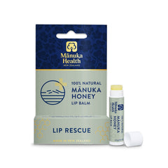 Manuka Health front tube showing label and compact size benefit