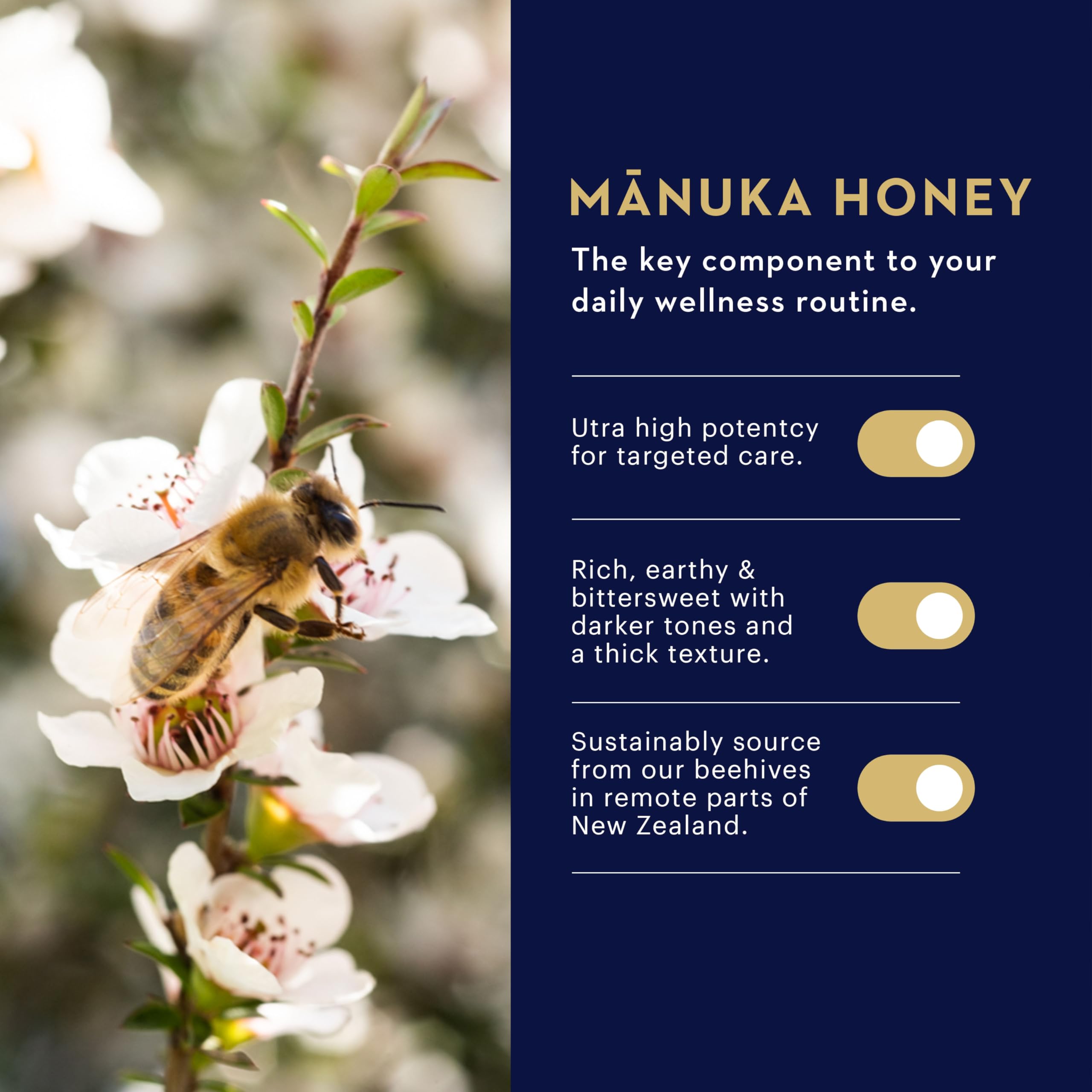 Manuka Health open balm twist with smooth surface for easy application