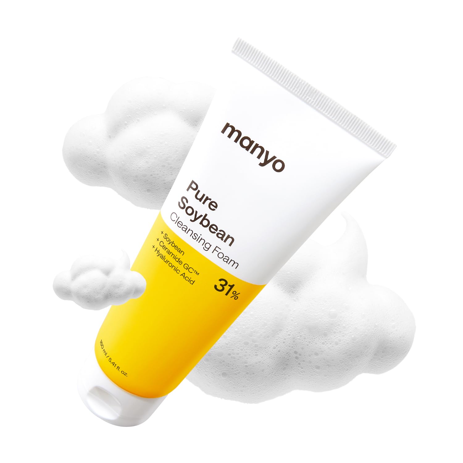ma:nyo front packaging showing cleanser and benefits for clear pores