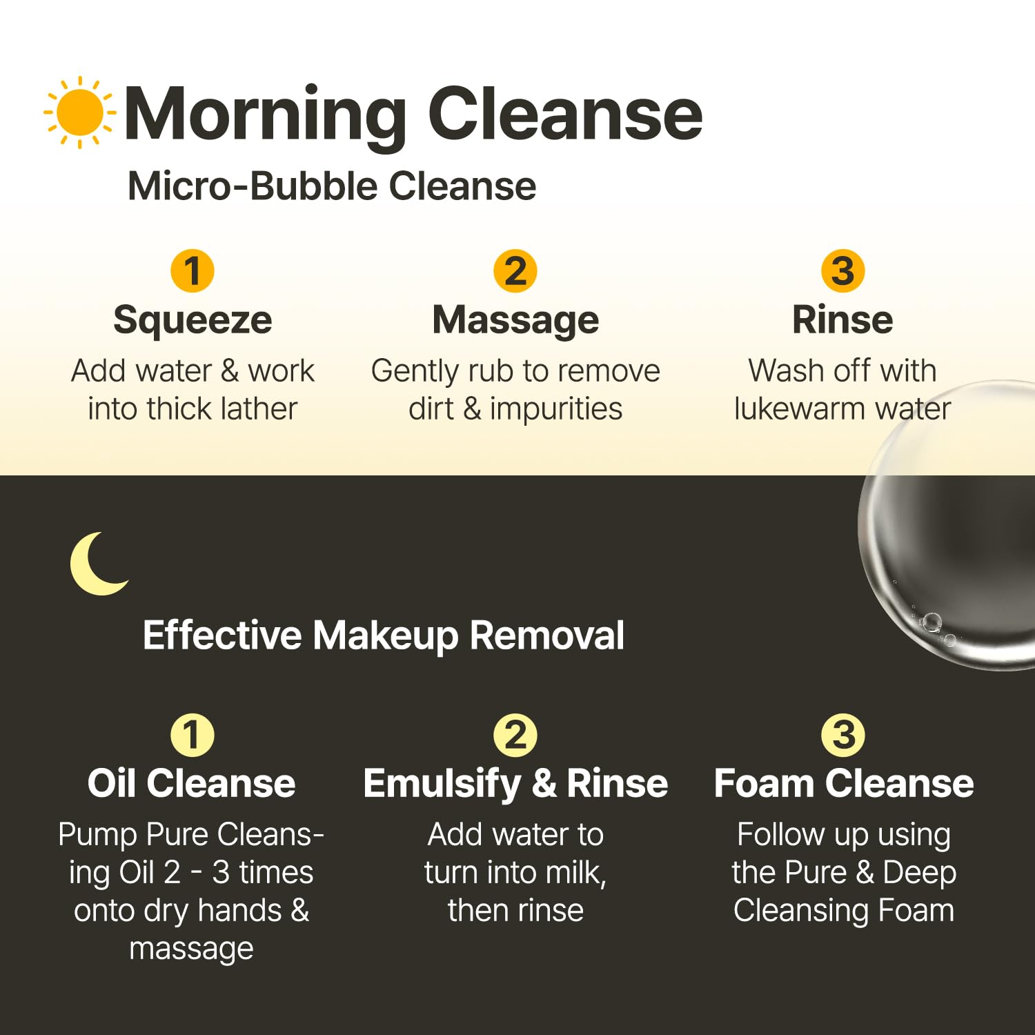 ma:nyo lifestyle morning routine scene showing fresh, comfortable skin