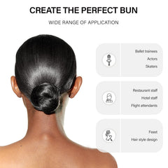 MaopaoBeauty salon stylist using a snood for tidy hair during treatments